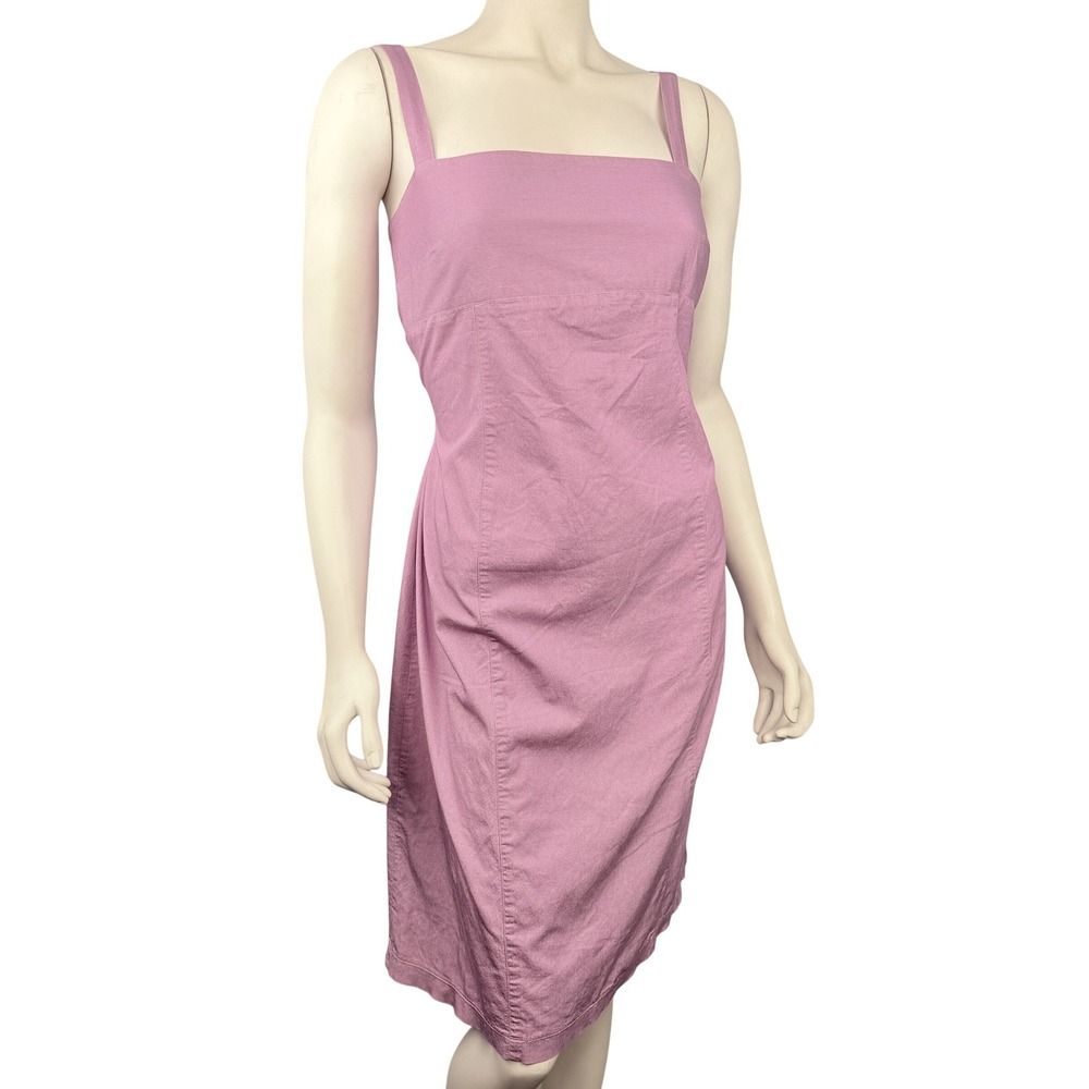 Daniel Boudon Formes Paris Sheath Dress Womens 38 US 6 Lavender Made in France